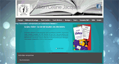 Desktop Screenshot of edition-celinejacques.com